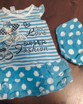 abito vestito brums Disney 6 mesi 
