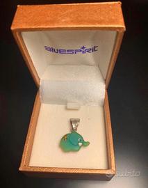 Ciondolo elefante in argento 925