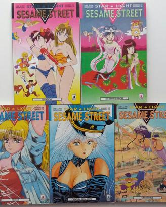 Manga Seinen Sesame Street (Serie Completa)