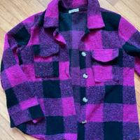 Giacca a quadri camicia scozzese