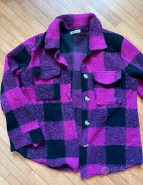 Giacca a quadri camicia scozzese