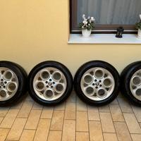 Set 4 cerchi originali Alfa Romeo 16” + gomme 4s