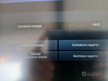 multifunzione toshiba a colori come nuovo