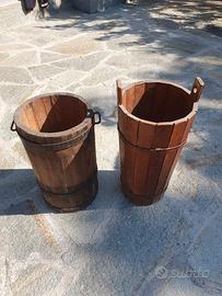 portaombrelli antichi  in legno 