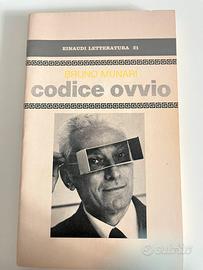 Volumetto codice ovvio, Bruno Munari