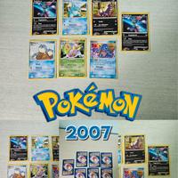 Lotto 7 Carte Pokémon anno 2007 italiane