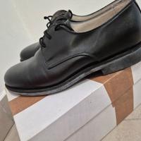 scarpe nere pelle tg41