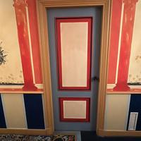 Lotto di 39 porte in legno