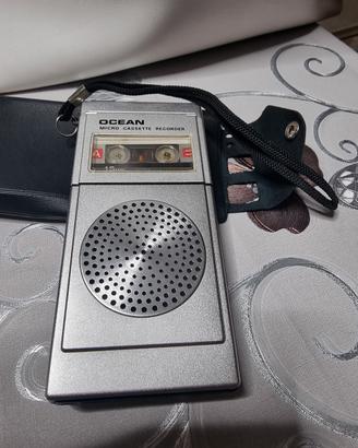 Registratore Microcassette Vintage OCEAN 