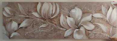 CANVAS Fiori 150x50 Cm