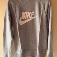 felpa grigia nike