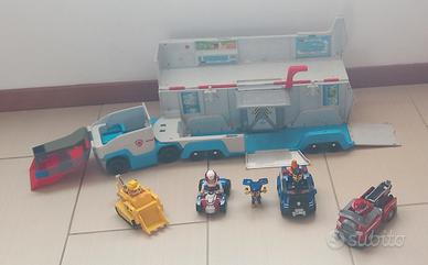 PAW Patrol - Camion + personaggi e veicoli 