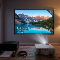 Kit Cinema DR.Q - Proiettore Full HD + Schermo 100