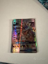 Carte Pokemon- Solgaleo GX, Sandslah GX