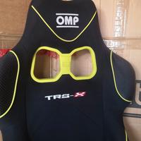 Sedile OMP TRSX  nero e giallo 