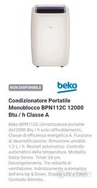 Condizionatore Portatile Monoblocco BPN112C 12000
