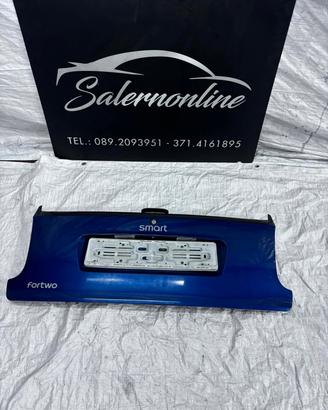 Plastica cofano posteriore Smart 450 blu coupe