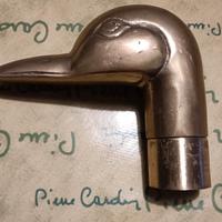 impugnatura bastone a testa d' anatra 