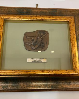 Bassorilievo Bronzo Salvatore Fiume