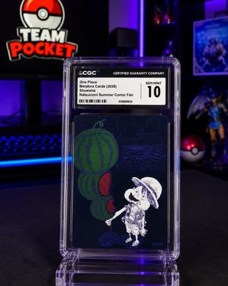 Luffy watermelon CGC 10 Gem mint - One Piece