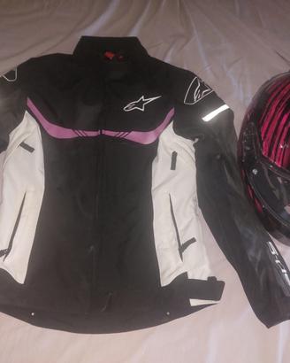 giacca e casco