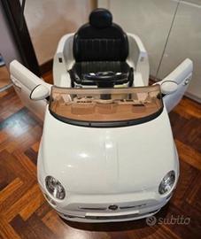 Fiat 500 grande per bambini 12v telecomando