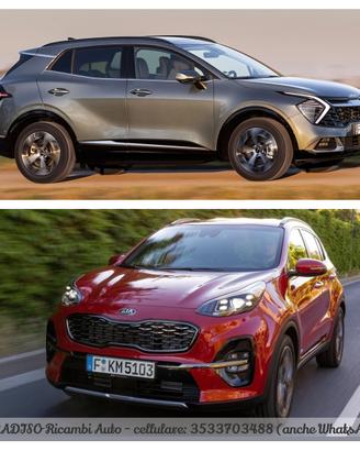 Ricambi kia sportage 2010-2023