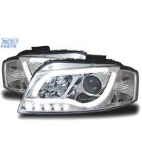 FARI A LED AUDI A3 8P 03-08 CON LUCE DIURNA TRU DR