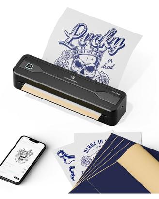 Penna Tatuaggi Wireless LIUMATE + STAMPANTE
