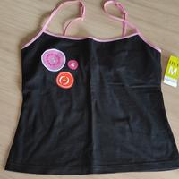 Top con reggiseno sportivo incorporato  