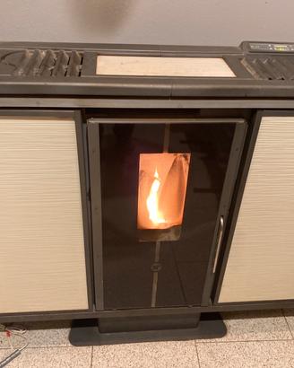 Stufa pellet slim