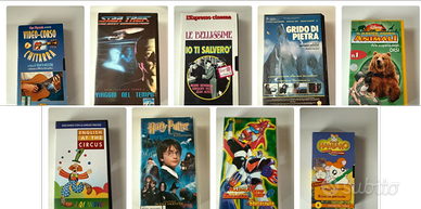 Lotto VHS vintage Disney, Harry Potter, Mazinga