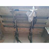 Portabiciclette posteriore universale per auto 