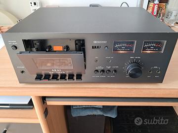 PIASTRA REGISTRAZIONE STEREO CASSETTE DECK AKAI