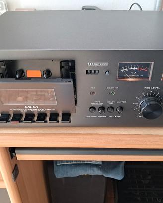 PIASTRA REGISTRAZIONE STEREO CASSETTE DECK AKAI