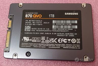 SSD 2.5 Samsung sata 6Gb/s da 1 TB Vedi test