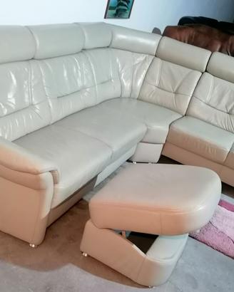 COMPONIBILE divano angolare in pelle ! CONSEGNA