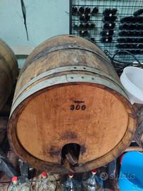 botte in legno di castagno 300 litri