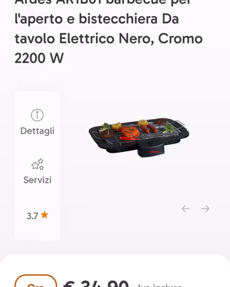 barbecue elettrico 