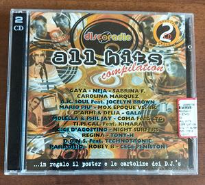 Discoradio All Hits Compilation con doppio CD 1998