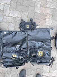 Set borse moto strada fuoristrada