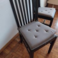 Sedie imbottite Ikea in coppia