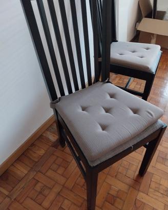 Sedie imbottite Ikea in coppia