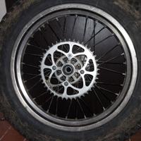 cerchio posteriore trial gasgas+gomma50%