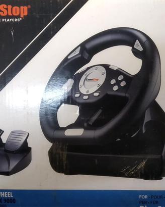 Volante con pedaliera Game Stop LYNX 9000
