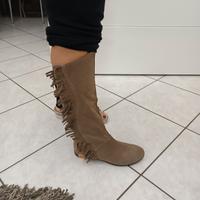 stivali donna  in camoscio Frau 