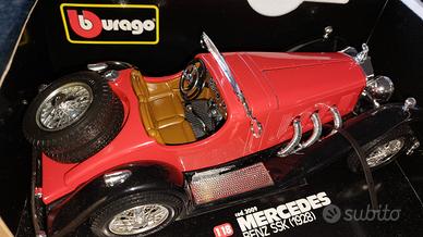 modellino Bburago Mercedes Benz ssk 1928