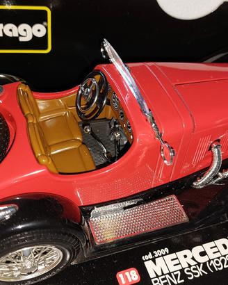 modellino Bburago Mercedes Benz ssk 1928