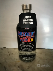Absolute vodka limited edition Andy Wharol 700 ml