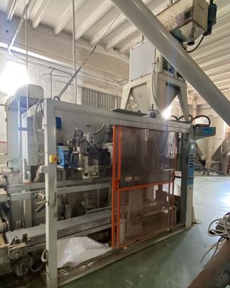 Linea insacco e pallettizatore cereali PAGLIERANI